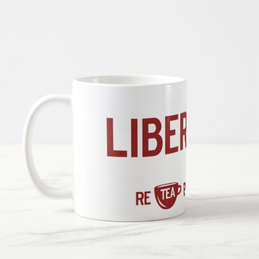 Liberty Libertea Tea Party Mok (Links)
