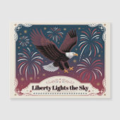 Liberty Lights the Sky • 1776–2026 Keepsake Card (Voorkant)