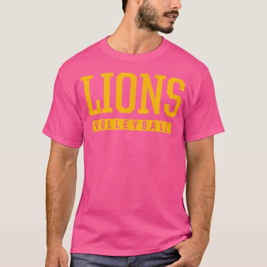 Liberty Lions Volleybal Hs T-shirt (Voorkant)