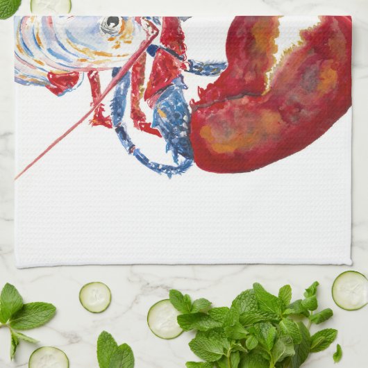 LIBERTY LOBSTER Kitchen Towel Theedoek (Gevouwen)