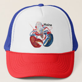 Liberty Lobster Maine Hat Trucker Pet