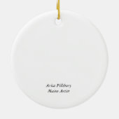 LIBERTY LOBSTER Ornament (Achterkant)