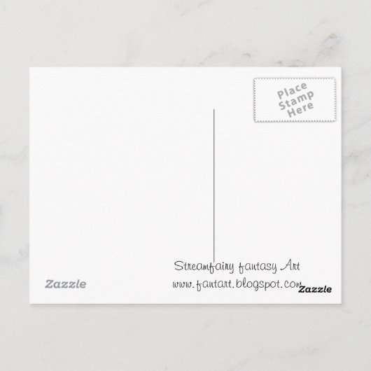 Liberty Longing Briefkaart (Achterkant)