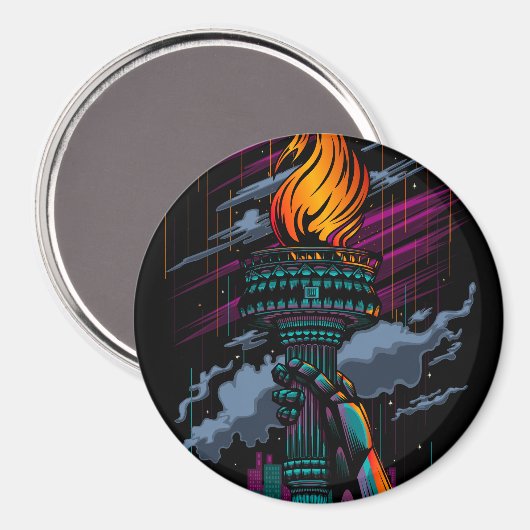 Liberty Magneet (Voorkant / Achterkant)