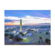 Liberty Memorial bij zonsondergang, Kansas City, M