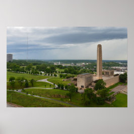 Liberty Memorial & BMA Building, Kansas City, MO Poster