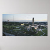 Liberty Memorial en BMA Building, Kansas City, Mi Poster (Voorkant)