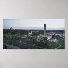 Liberty Memorial en BMA Building, Kansas City, Mi Poster