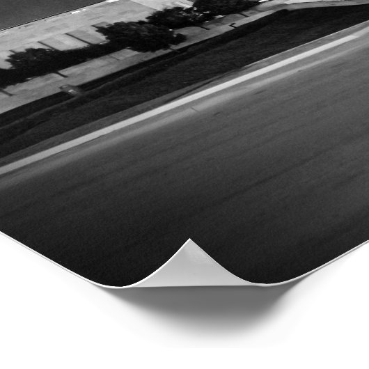 Liberty Memorial, Kansas City, Missouri BW Poster (Hoek)