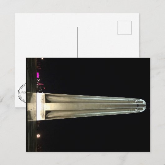 Liberty Memorial Tower Ansichtkaart Briefkaart (Voorkant / Achterkant)