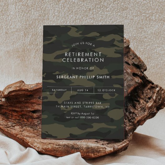 LIBERTY Militaire pensioenpartij Dunne groene lijn Kaart