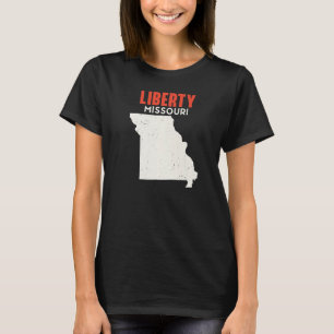 Liberty Missouri USA State America Travel Missouri T-shirt