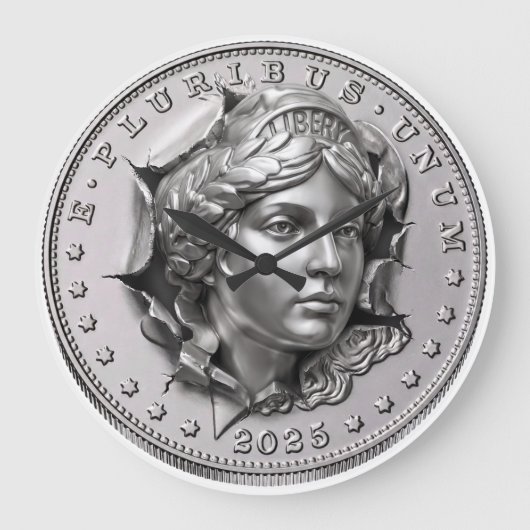 Liberty Munt Grote Klok (Voorkant)