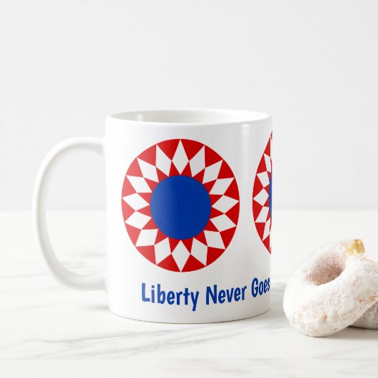 Liberty Never Goes Out of Style Mok!!! Koffiemok (Met donut)