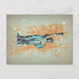 Liberty, New York, Manhattan, Verenigde Staten, Am Briefkaart