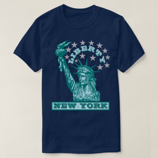 Liberty New York T-shirt (Design voorkant)
