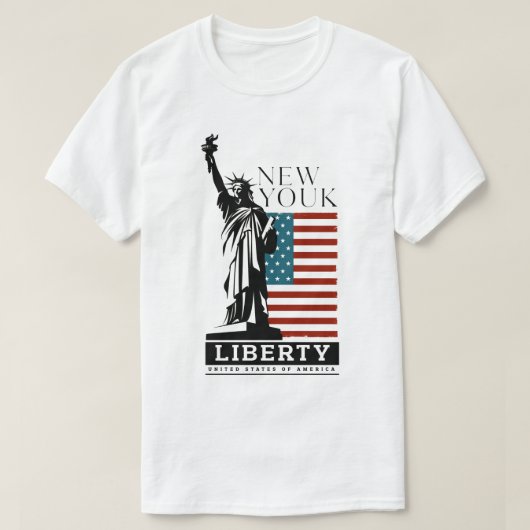 LIBERTY New Yourk T-shirts (Design voorkant)