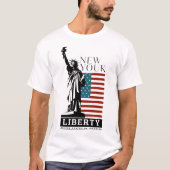 LIBERTY New Yourk T-shirts (Voorkant)