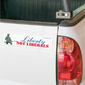 Liberty Not Liberals Bumpersticker (Op Truck)