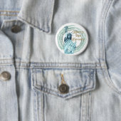 Liberty Not Tyranny speld Ronde Button 5,7 Cm (In situ)