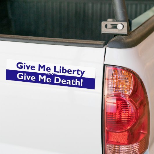 Liberty of Death Bumpersticker (Op Truck)