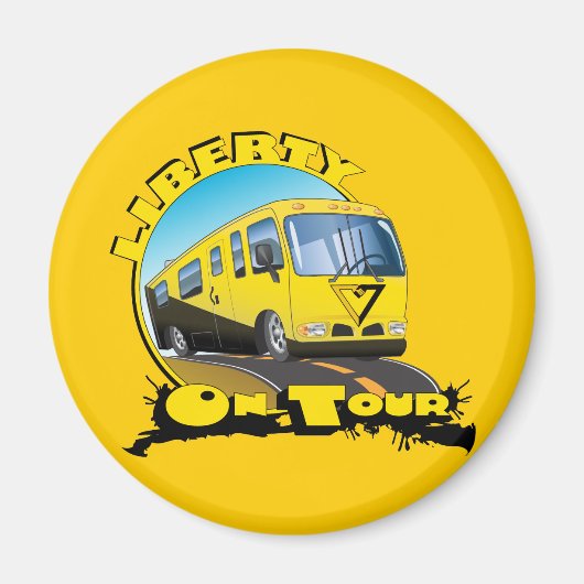 Liberty on Tour Magneet (Voorkant)