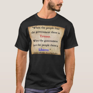 Liberty Over Tyranny T-shirt