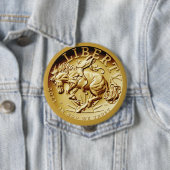 Liberty-paardmunt Ronde Button 4,0 Cm (In situ)