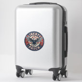 Liberty Patch Patriottische Borduurpatch Patriotti Sticker (Koffer)