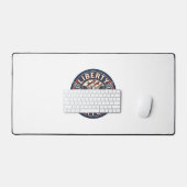 Liberty Patch Patriottische Borduurwerk Patch Bureaumat (Keyboard & Muis)