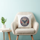 Liberty Patch Patriottische Borduurwerk Patch Kussen (Stoel)