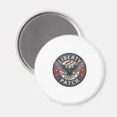Liberty Patch Patriottische Borduurwerk Patch Magneet (Voorkant / Achterkant)