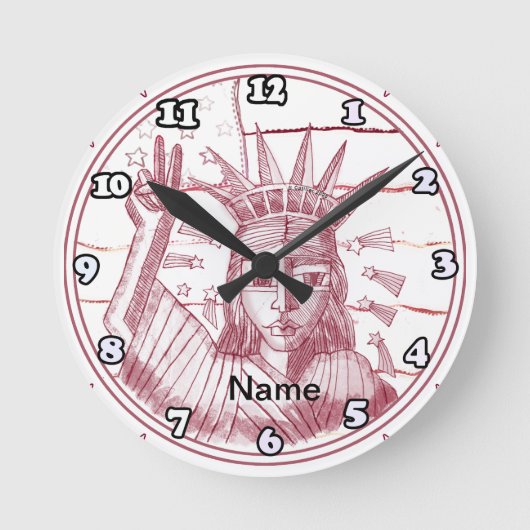 Liberty Peace-klok Ronde Klok (Voorkant)
