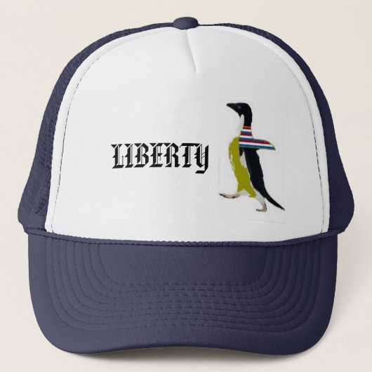 Liberty Penguin Trucker Pet (Voorkant)
