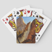 Liberty Pet Yosemite Park Waterfall 1873 Pokerkaarten (Achterkant)