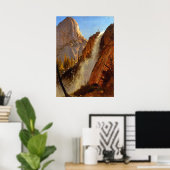Liberty Pet Yosemite Park Waterfall 1873 Poster (Thuiskantoor)