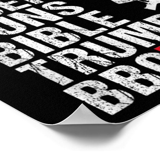 Liberty Pistolen Bijbel Trump BBQ Poster (Hoek)