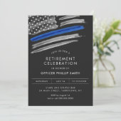 LIBERTY Politie Wetshandhaving Pensioen Partij Kaart (Staand voorkant)