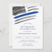 LIBERTY Politie Wetshandhaving Pensioen Partij Kaart (Voorkant)