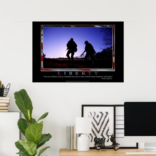 Liberty Poster (Thuiskantoor)
