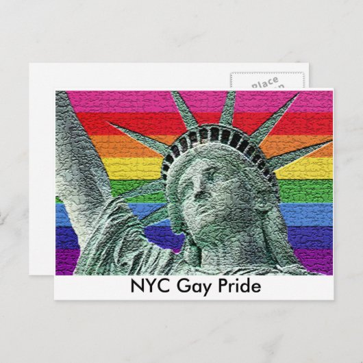 Liberty Pride Briefkaart (Voorkant / Achterkant)
