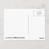 Liberty Pug Briefkaart (Achterkant)