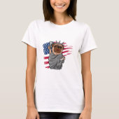 Liberty Pug T-shirt (Voorkant)
