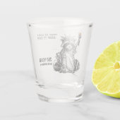 Liberty Raccoon San Francisco 250 Years Shot Glas (Achterkant)