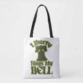 Liberty Ring My Bell Fun Tourism Design Tote Bag (Voorkant)