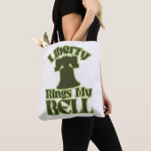 Liberty Ring My Bell Fun Tourism Design Tote Bag (Dichtbij)