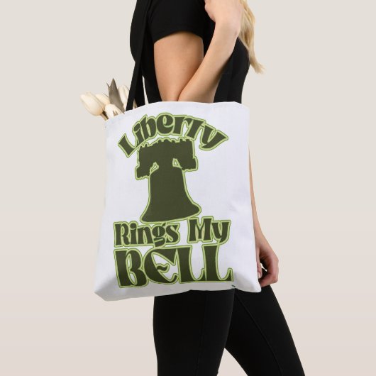 Liberty Ring My Bell Fun Tourism Design Tote Bag (Dichtbij)