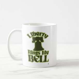 Liberty Rings My Bell Fun American Logo Koffiemok