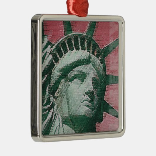 Liberty Rising Metalen Ornament (Rechts)
