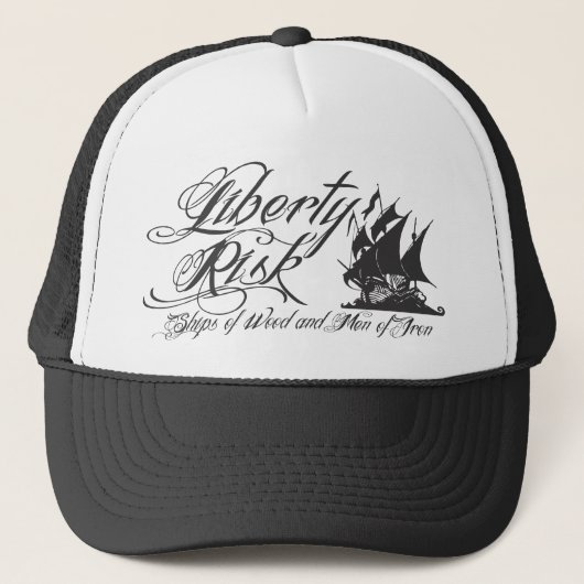 Liberty Risk Trucker Hat Pet (Voorkant)